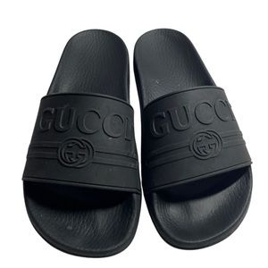 Black Gucci Slides